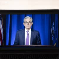 At a July 29 virtual news conference, U.S. Federal Reserve Chairman Jerome Powell announced that the central bank will use all of its tools to support the recovery of the U.S. economy. | BLOOMBERG