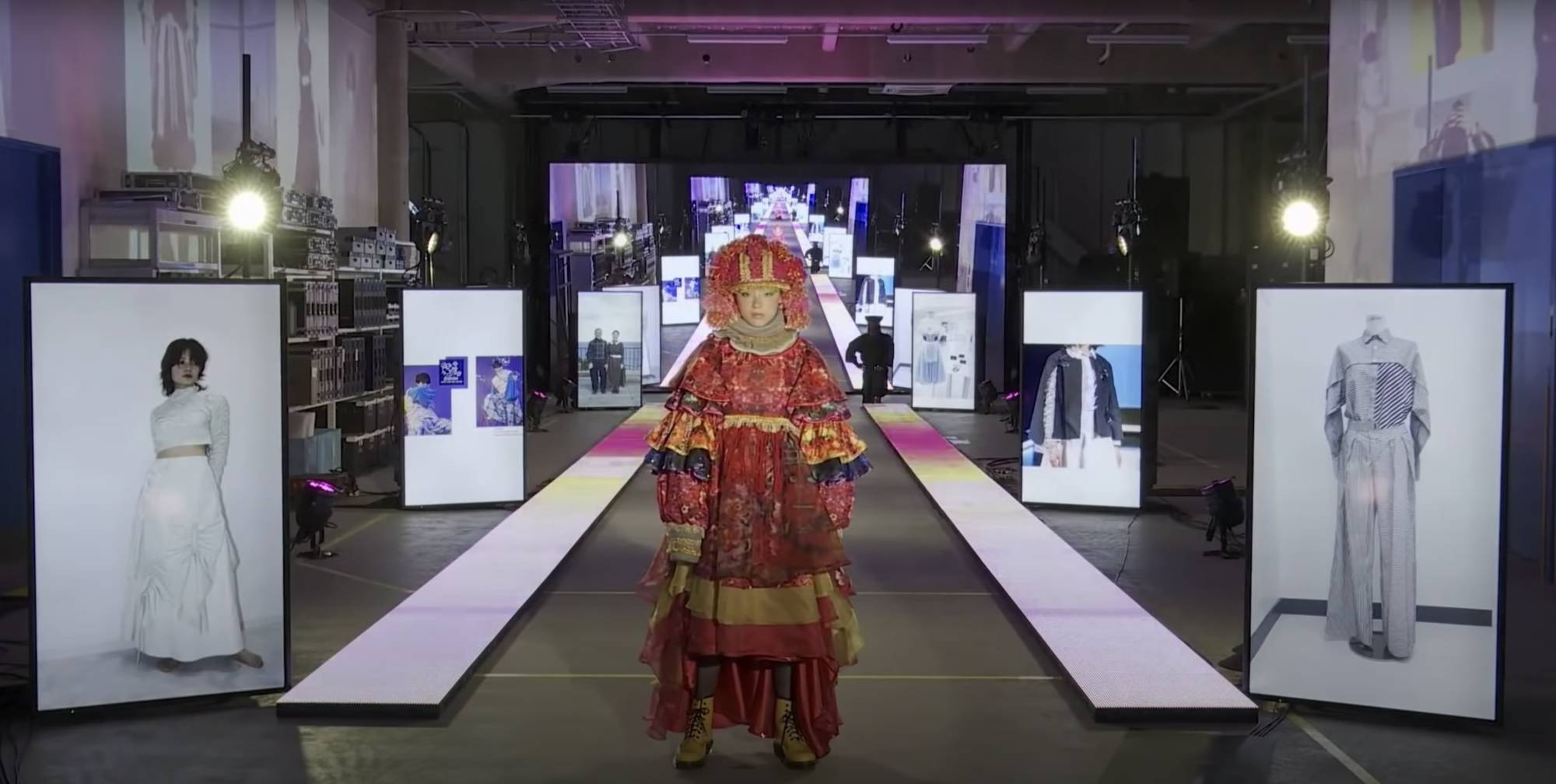 A screenshot from the “Nippon Genki Project 2020 Super Energy!!” in honor of Kansai Yamamoto, which was streamed on YouTube | REBECCA SAUNDERS
