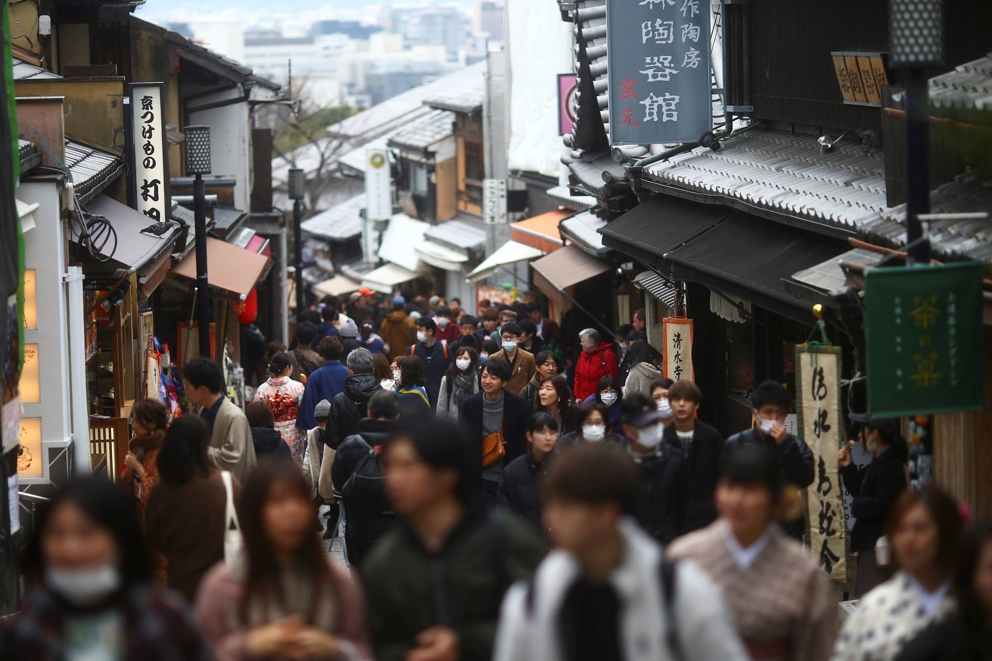 The prolonged battle with COVID-19 is straining even the strongest regional banks in places like Osaka and Kyoto. | REUTERS 
