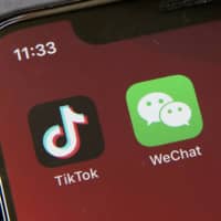 Media reports say China has warned Japan that a placing a ban on ByteDance\'s short-video app TikTok would have a \"large impact\" on bilateral relations. | AP