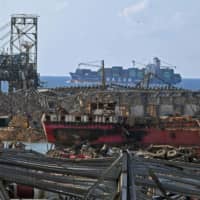 A massive explosion at Beirut\'s port caused widespread destruction.  | AFP-JIJI