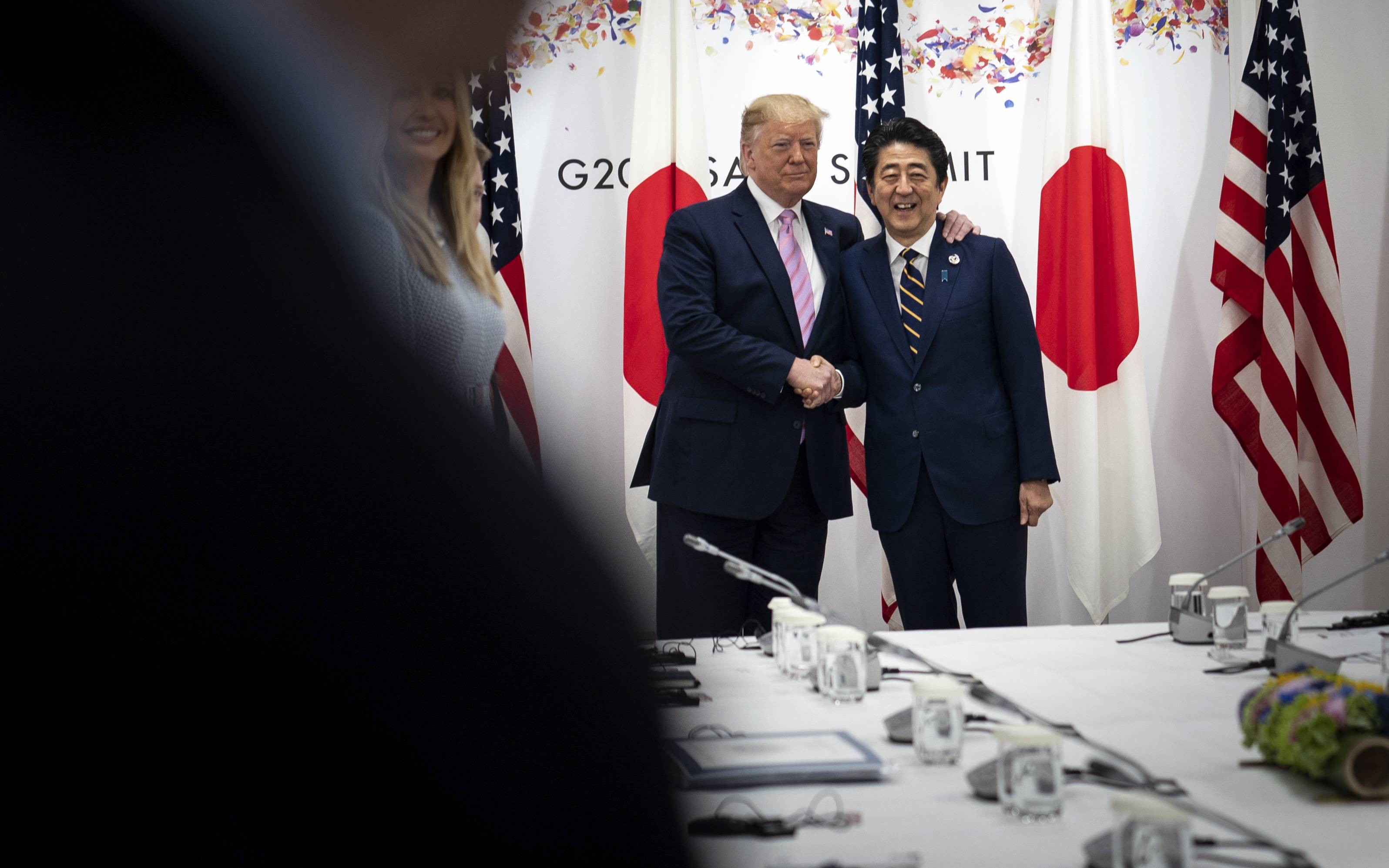 A Trump second term might see the U.S. increasing pressure on Tokyo to line up behind various specific punitive policies directed at China. | Erin Schaff / The New York Times