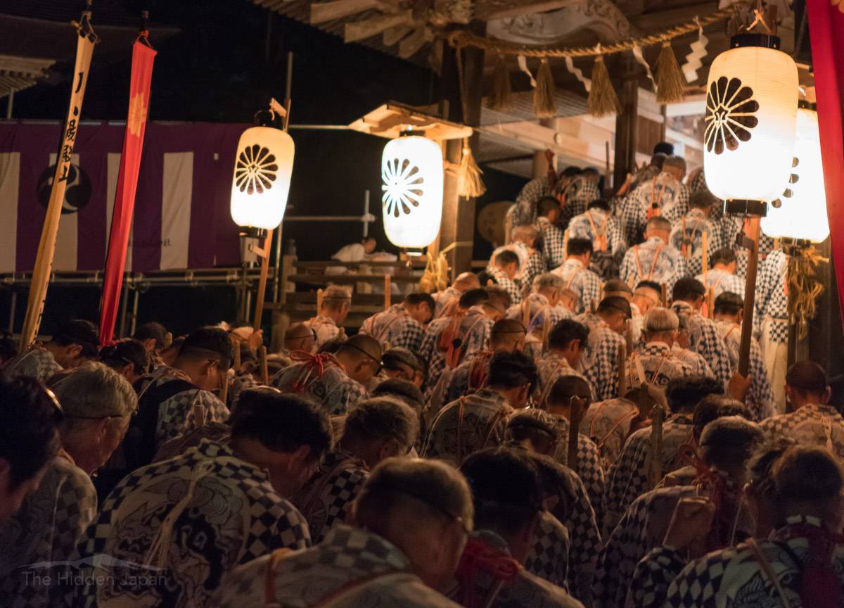 Mountain ascetic hermits participate in the Hassaku Ritual in Yamagata Prefecture. | COURTESY OF DEREK YAMASHITA 