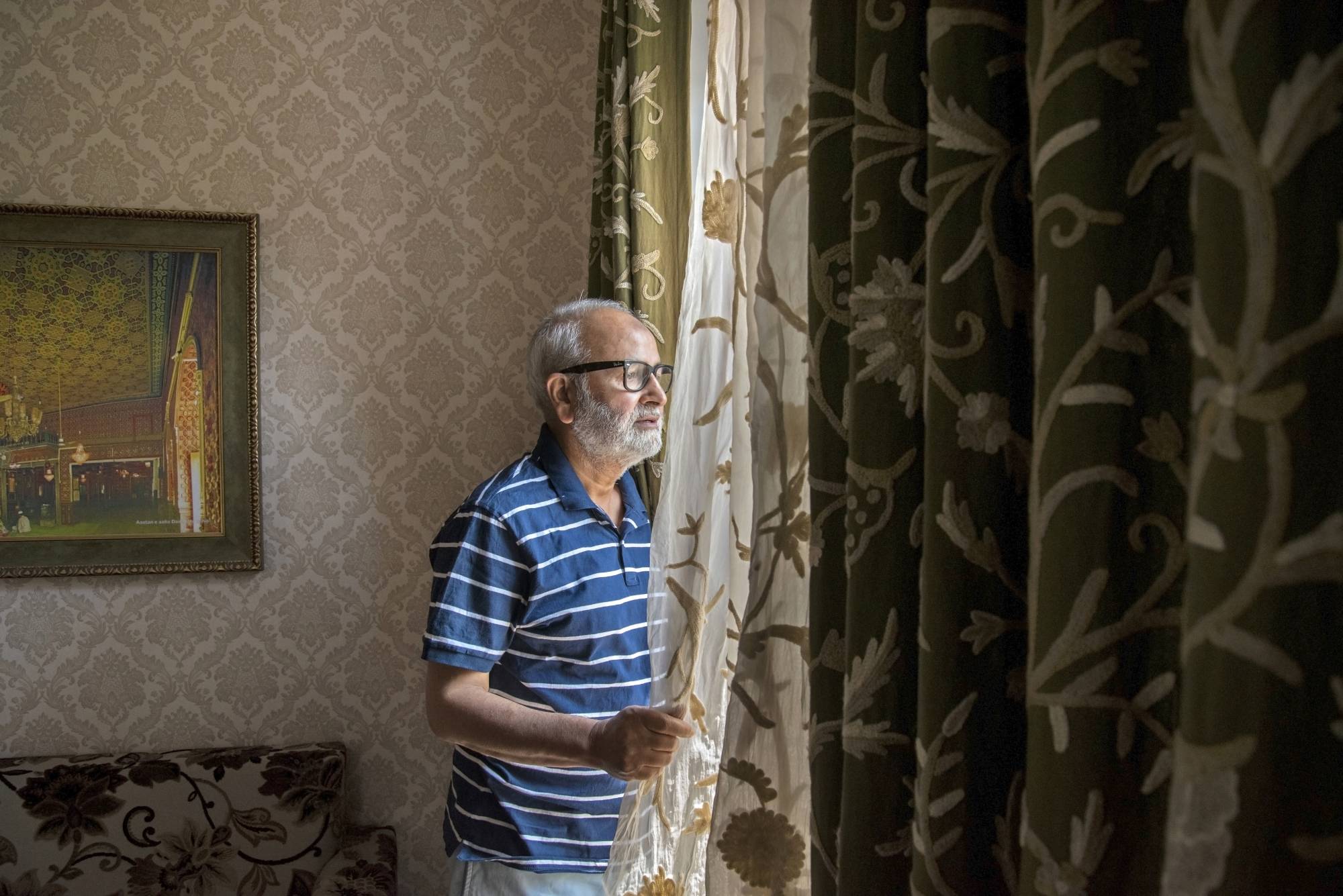 Naeem Akhtar, who was detained after India revoked Kashmir's autonomy, in Srinagar, India | SHOWKAT NANDA/THE NEW YORK TIMES