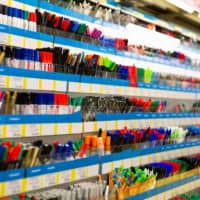 The write stuff: The stationery section at a Japanese department store is a colorful place.  | GETTY IMAGES