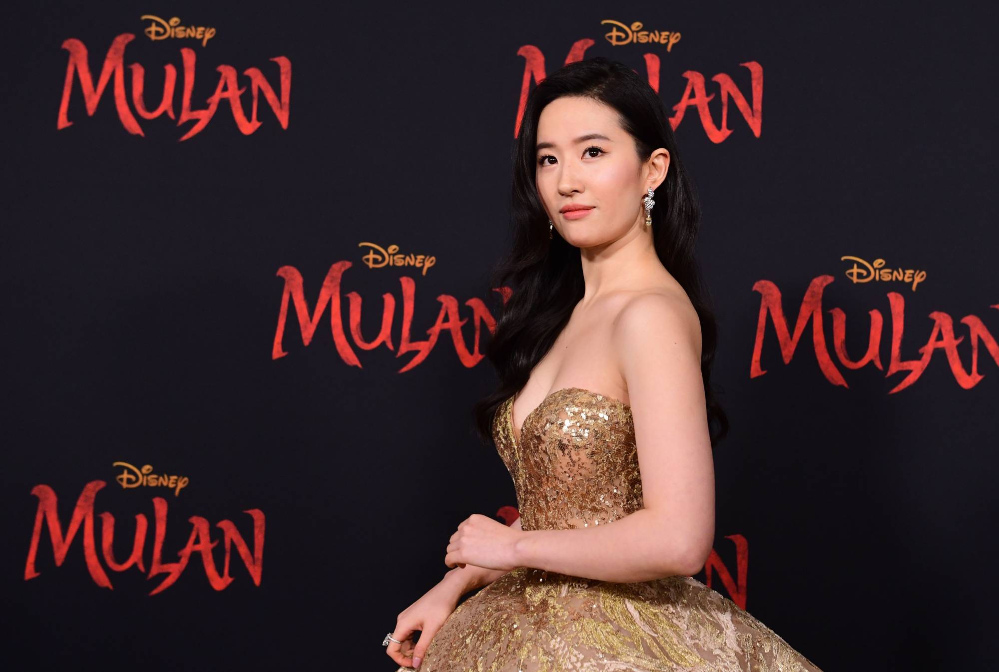 Actress Yifei Liu attends the world premiere of Disney's 'Mulan' in Hollywood, California, in March.  | AFP-JIJI