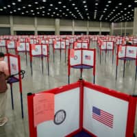 This year, the Donald Trump campaign and the Republican Party have cited concerns about voter fraud in a U.S. legal battle with Democrats and voting-rights advocates over election procedures during the COVID-19 pandemic. | REUTERS
