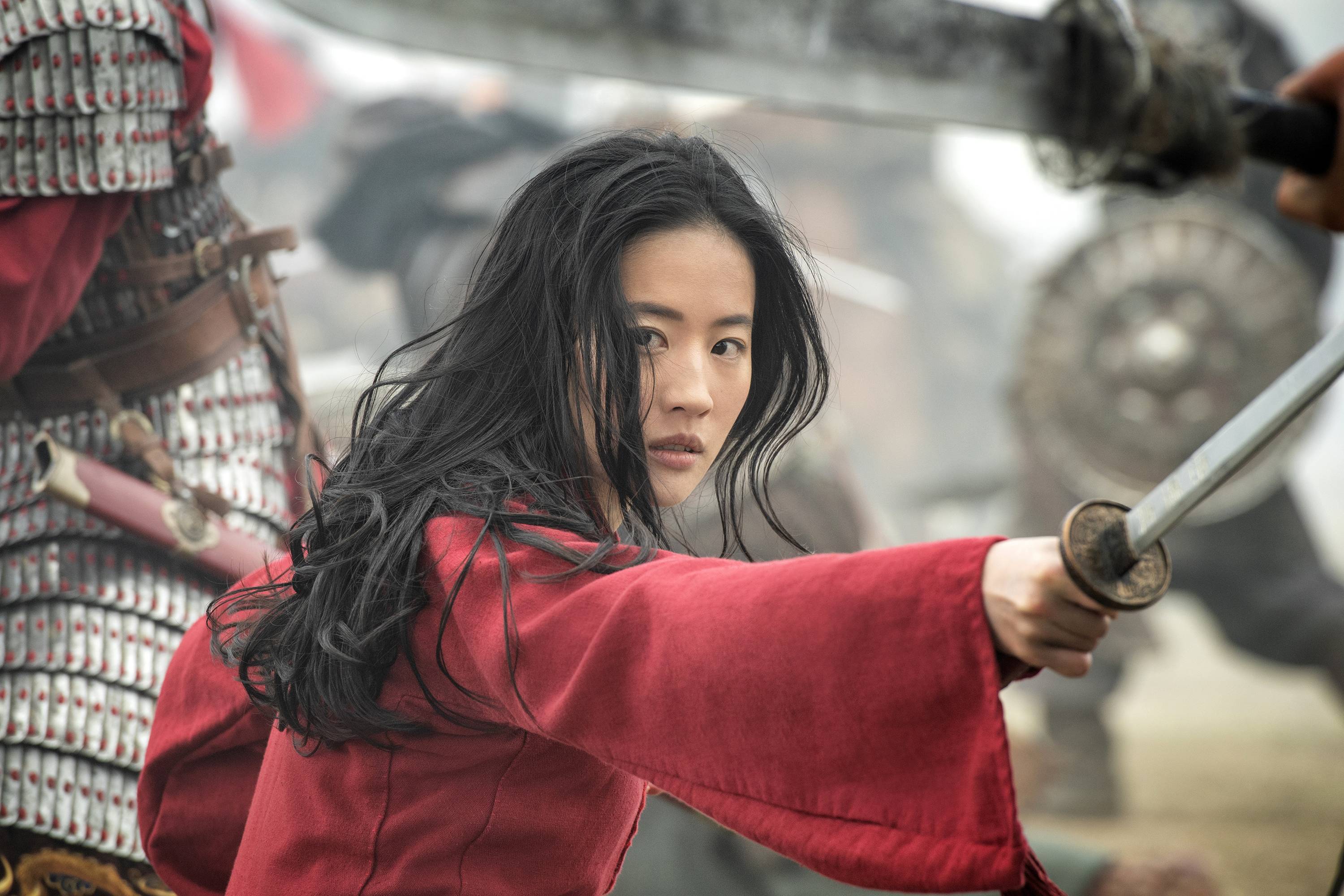 Follow her lead: Disney’s live-action adaptation of “Mulan” starring Liu Yifei was preceeded by an animated version that struck a chord with Asian American viewers. | JASIN BOLAND / DISNEY / VIA AP