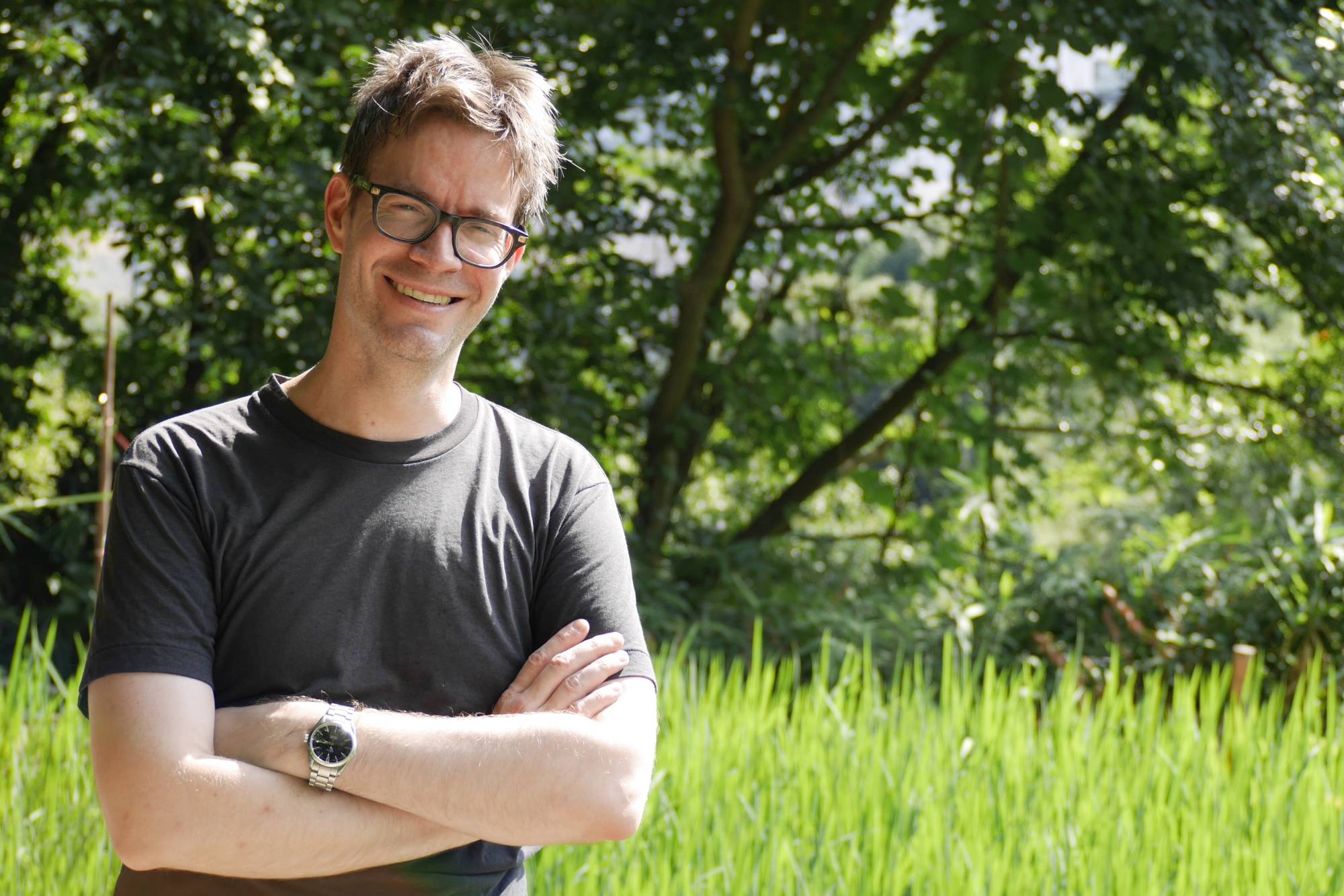 In good spirits: Author Brian Ashcraft visited over 100 sake breweries around Japan and interviewed master brewers and sake experts to compile “The Japanese Sake Bible.” | REN ASHCRAFT
