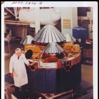 The Pioneer Venus Multiprobe before it was launched in 1978. While dozens of missions were launched to Venus in the past, it is only being explored by one Japanese spacecraft now.  | NASA / VIA THE NEW YORK TIMES