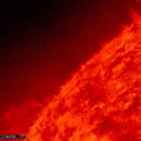 Venus is seen at the start of its transit of the Sun on June 5, 2012.  | NASA / AIA / SOLAR DYNAMICS OBSERVATORY / VIA REUTERS  