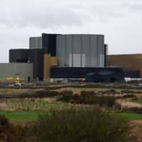 The Wylfa Newydd nuclear power station on Anglesey, northwest Wales | AFP-JIJI