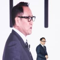Toyota Motor Corp. President Akio Toyoda announced in early April that the automotive industry would join the cause to help prevent the collapse of the nation’s medical system by supporting the production of masks and medical equipment. | REUTERS
