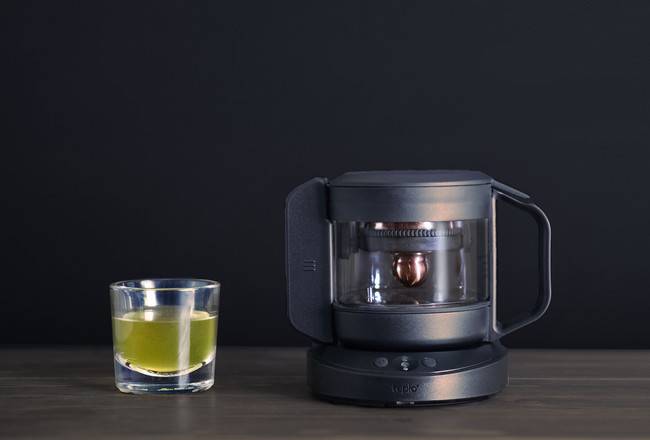Tea time: The smart Teplo Teapot measures your pulse and temperature, plus ambient humidity, luminance and even noise level, to customize your cup of tea to your physical condition.