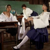 An advertising campaign for Tin Tunsopon\'s uniforms  | WACOAL X POST-THESIS / VIA REUTERS  