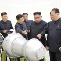 Only nine nations have nukes today: the U.S., Russia, China, the U.K., France, Israel, Pakistan, India and North Korea. And all of them boycotted the talks leading up to the Treaty on the Prohibition of Nuclear Weapons. | KCNA / VIA REUTERS