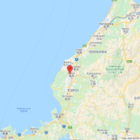 The epicenter of the earthquake that occurred on Sept. 4 at 9:10 a.m. is located in Fukui Prefecture | GOOGLE MAPS