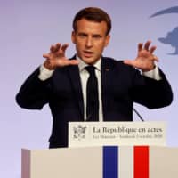 Emmanuel Macron | REUTERS / VIA KYODO