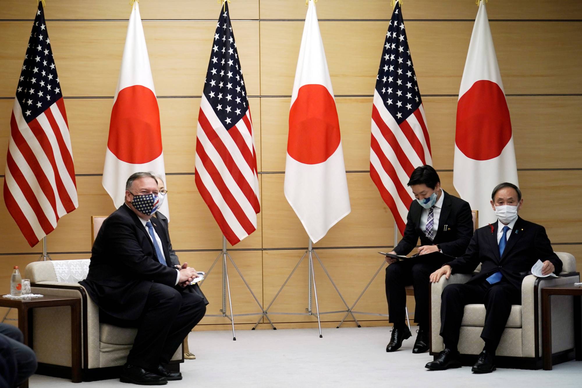 It is imperative for Yoshihide Suga’s administration to undertake a prudent reality check and possible rebalancing of its national security agenda now rather than simply to assert that the Japanese government will continue the policies of his predecessor, Shinzo Abe. | POOL / VIA REUTERS