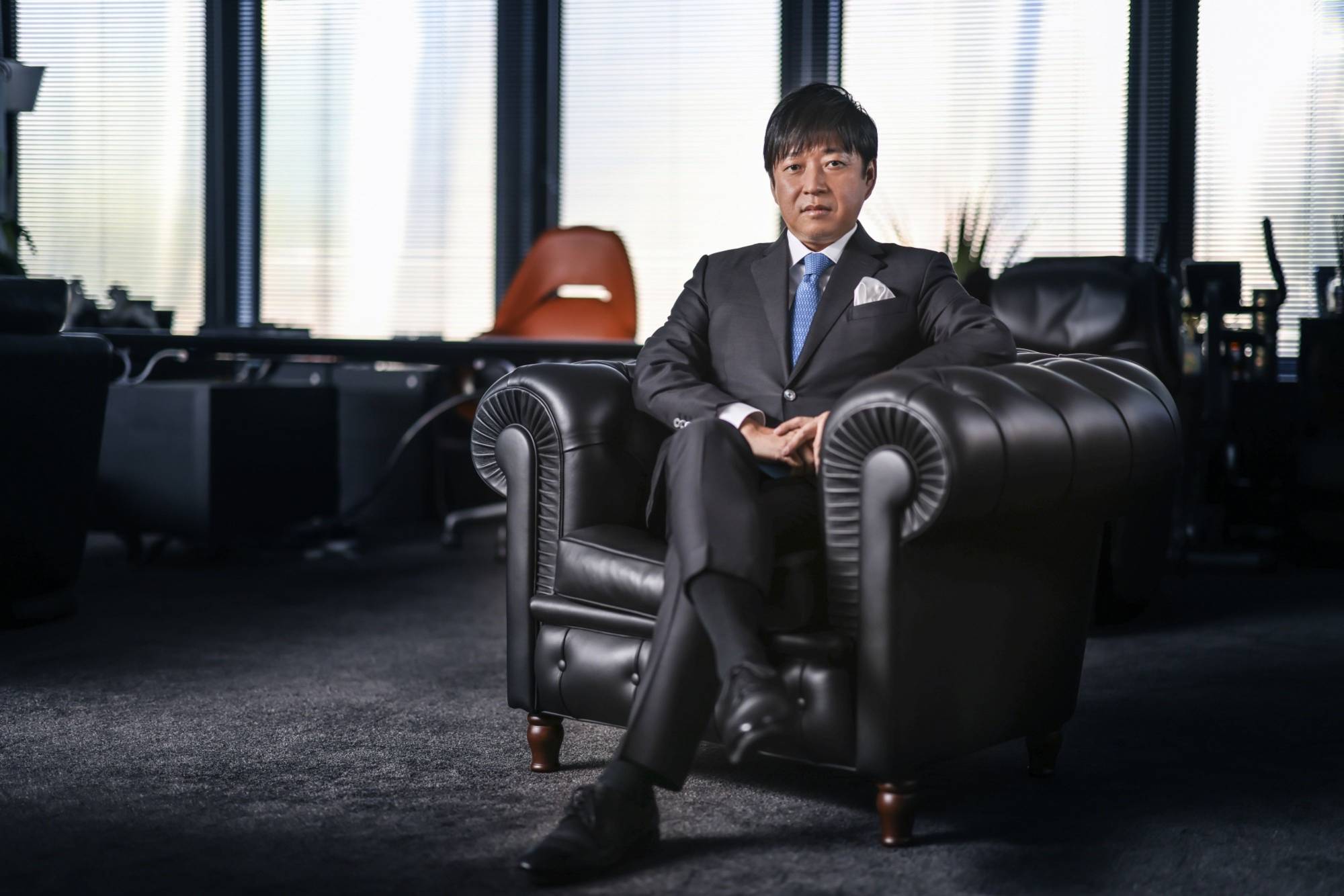 Takateru Kawano, TKP Corp.'s founder and chief executive | BLOOMBERG
