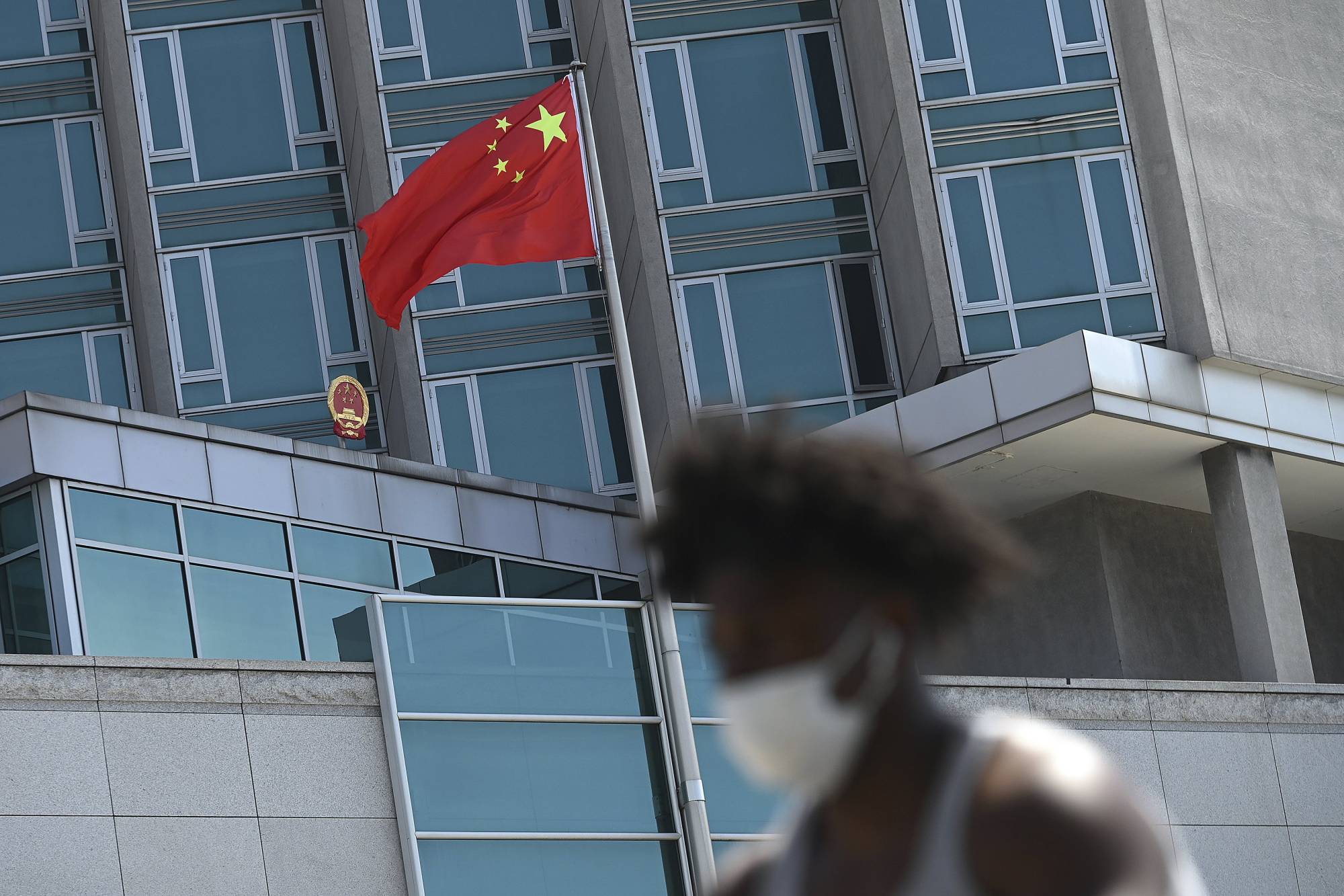 Diplomatic relations between the United States and China reached a low point as the U.S. ordered the shutdown of the Chinese Consulate in Houston on July 23, after it was accused by the Trump administration of economic espionage and stealing scientific research. | SIPA / VIA AP 