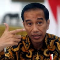 Indonesia\'s President Joko Widodo speaks during an interview in Jakarta. | REUTERS