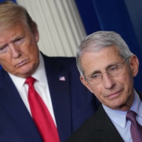 U.S. President Donald Trump has lashed out at the government’s top infectious disease expert, Anthony Fauci.  | AFP-JIJI