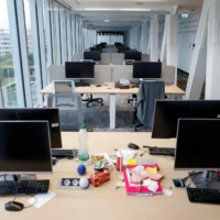 The pace of workers coming back into offices is more of a trickle than a flood, leading to tenants choosing not to renew leases and skyrocketing vacancy rates. | REUTERS