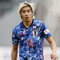Japan midfielder Junya Ito has tested positive for the coronavirus. | AFP-JIJI