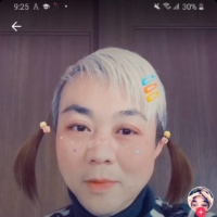 On TikTok, Pavin Chachavalpongpun makes full use of the app’s many filters to give himself pigtails and colorful hair or to appear as royalty, among other digital costumes — all the while imitating traditional songs or lip-synching to taped recordings of speeches by Thai royalty. | RYUSEI TAKAHASHI
