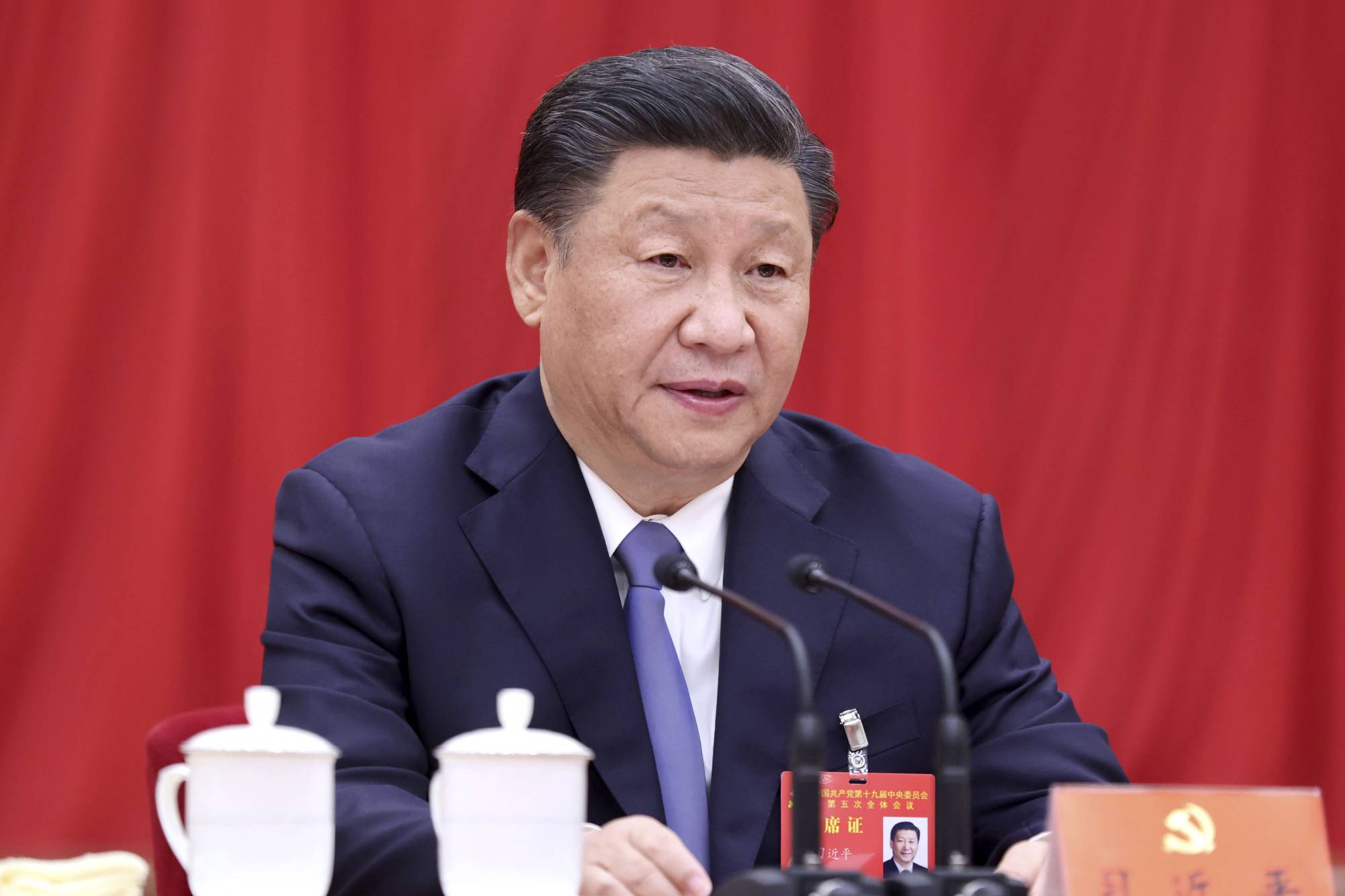 The 'dual circulation' strategy fits with calls from China's leaders under President Xi Jinping to make their country a self-reliant technological power. | XINHUA / VIA AP