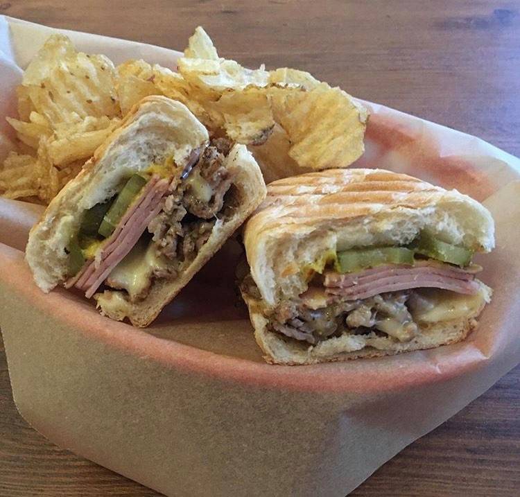 Cuban flair: Harry Stanwood adds house-cured pork belly to his Cubano sandwich for a twist on a fan favorite. | COURTESY OF HARRY’S SANDWICH COMPANY 