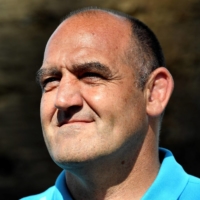 Argentina coach Mario Ledesma speaks to the media in Sydney on Oct. 23. | AFP-JIJI