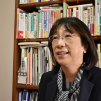 Aki Fukoin, head of an advocacy group of parents on nursery school issues, says the recent arrests of male babysitters who molested children under their care underlined anew the fragility of safety measures taken by increasingly popular \"matchmaking\" sites that connect parents to sitters.  | TOMOHIRO OSAKI
