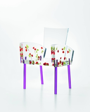 Scene-stealer: The Miss Blanche chair, inspired by the character Blanche DuBois from Tennessee Williams' play 'A Streetcar Named Desire,' was designed by Shiro Kuramata in 1988. | 