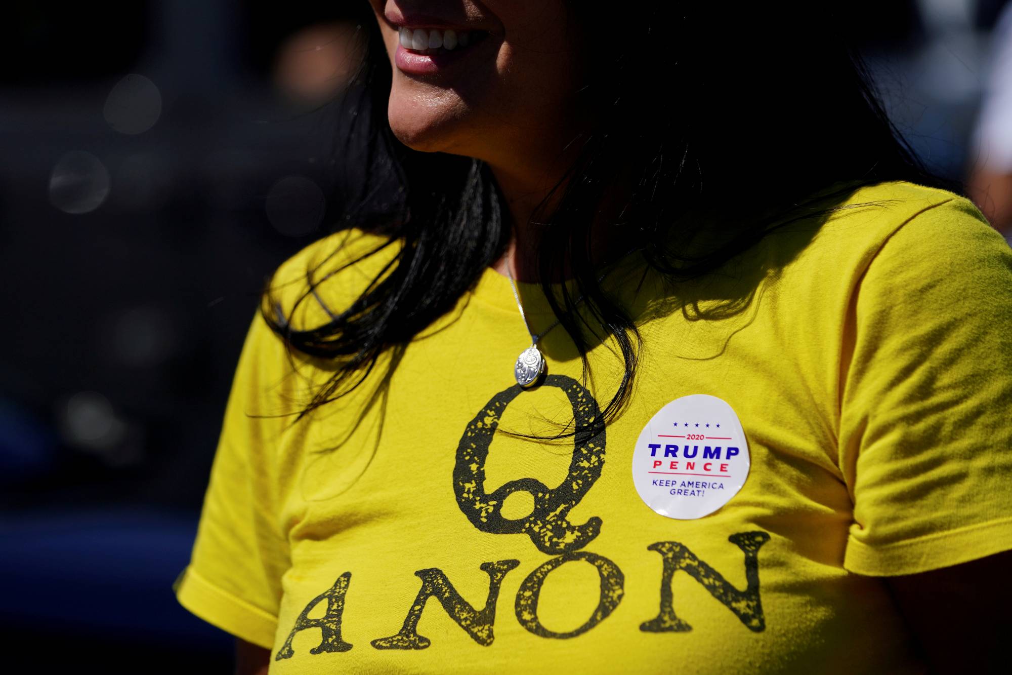 Tweets by Japanese social media users that include pro-Donald Trump hashtags often contain references to QAnon, a conspiracy theory that has gained prominence over the past 12 months. | REUTERS