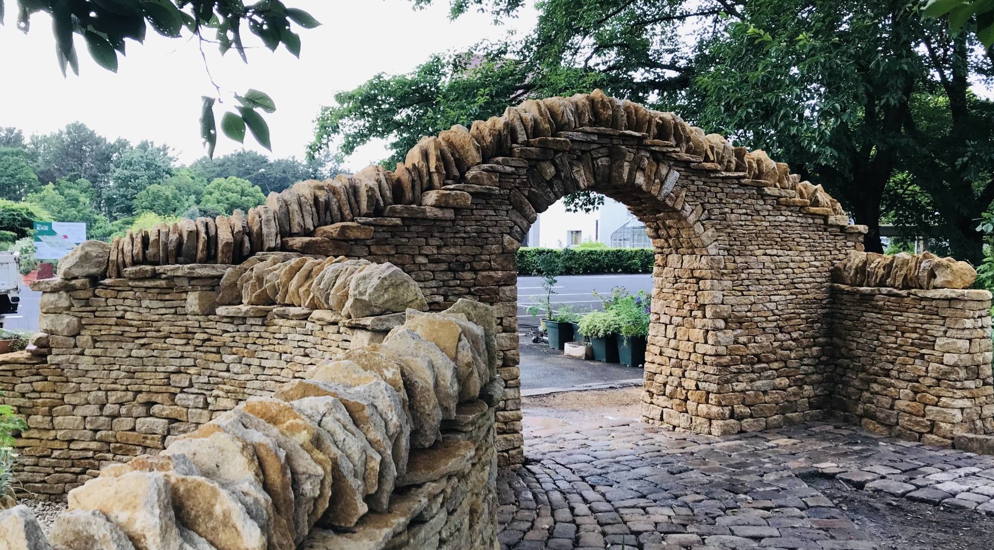 Teruki Kamiya wants to preserve the art of drystone walling, which he says is an important part of British culture. | COURTESY OF TERUKI KAMIYA