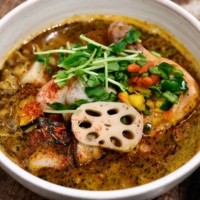 Bowled over: Yakuzen Soup Curry Shania’s offerings feature unusual toppings such as snow fungus, wood ear mushroom, butter-fried eringi and pea shoots. | FLORENTYNA LEOW

