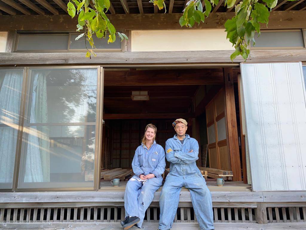 Greener acres: Laura Blackhall and Ichi Hatano decided they need a change after both of them saw business struggle during the current pandemic. So, they decided to buy an 'akiya' (unoccupied home).  | COURTESY OF LAURA BLACKHALL