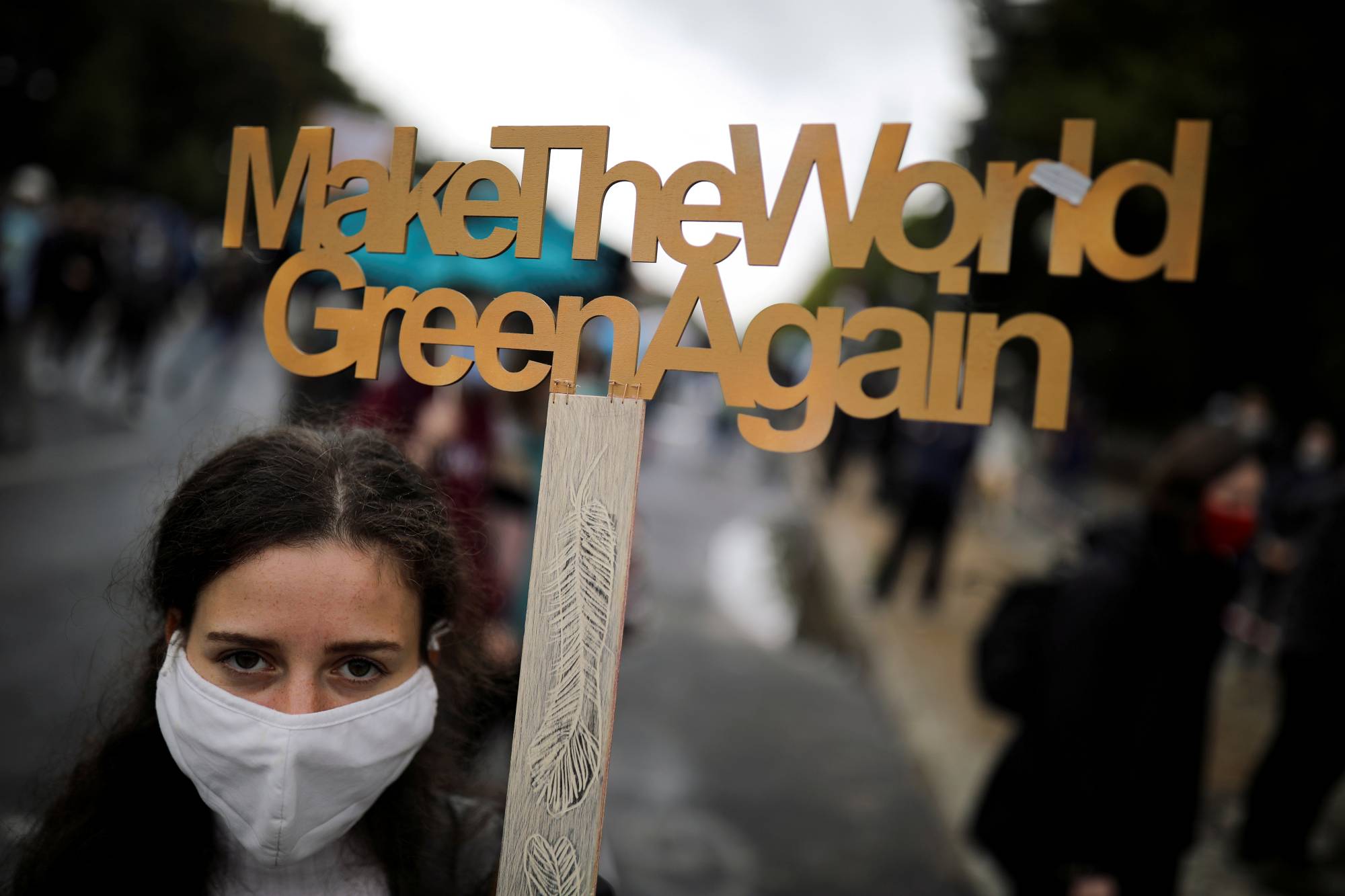 A climate demonstration in Berlin in September | Reuters 