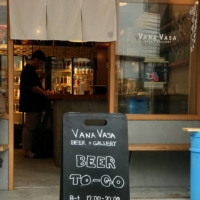 Standing room only: VanaVasa has an impressive selection of imported cans, plus four taps of draft. | ROBBIE SWINNERTON
