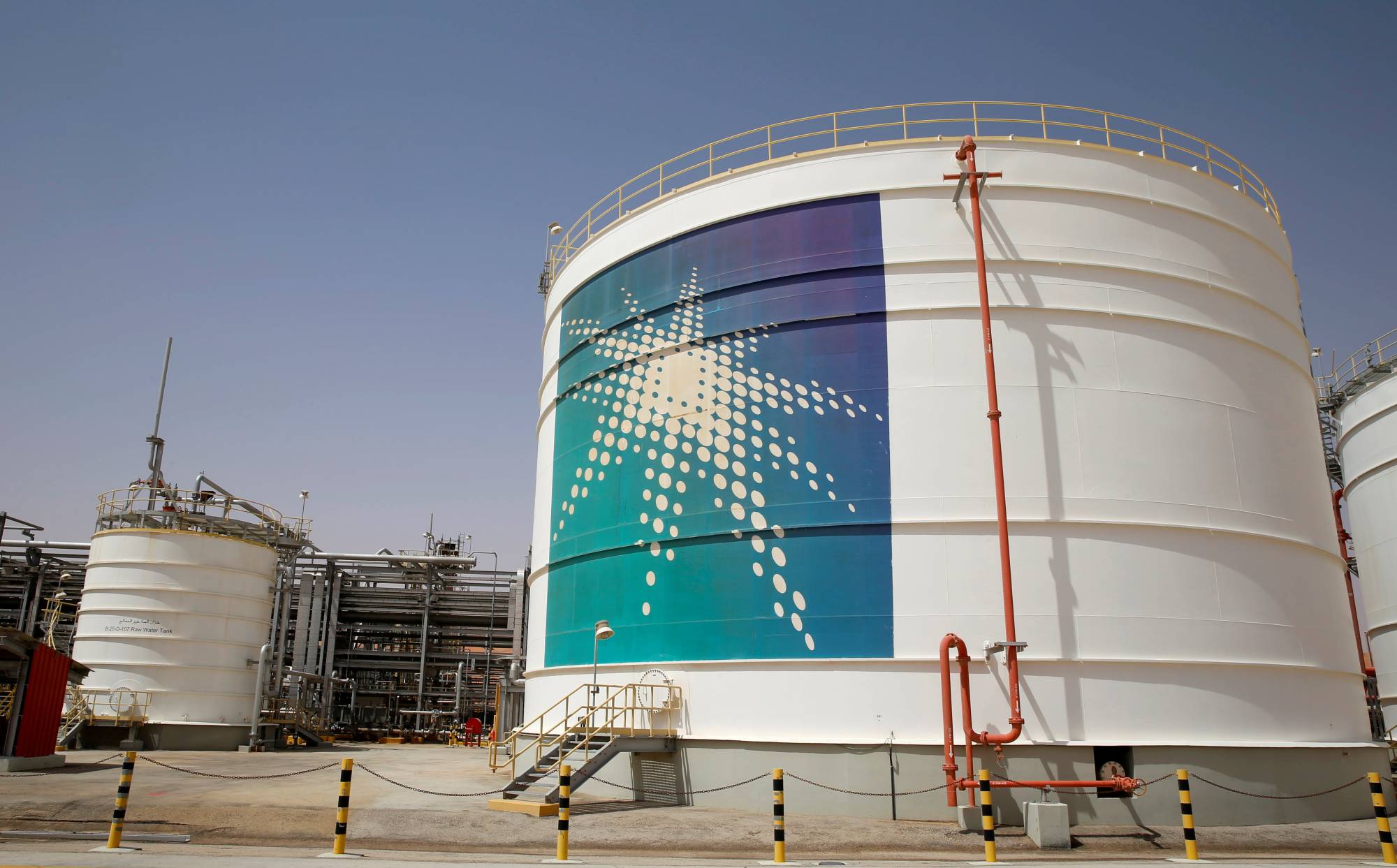 An oil tank at Saudi Aramco's Shaybah oilfield in Saudi Arabia. The common assumption is that Persian Gulf countries', with their fabulous wealth from floating for decades on seas of oil and gas, will overcome all challenges — but that is no longer assured in this day and age. |  REUTERS