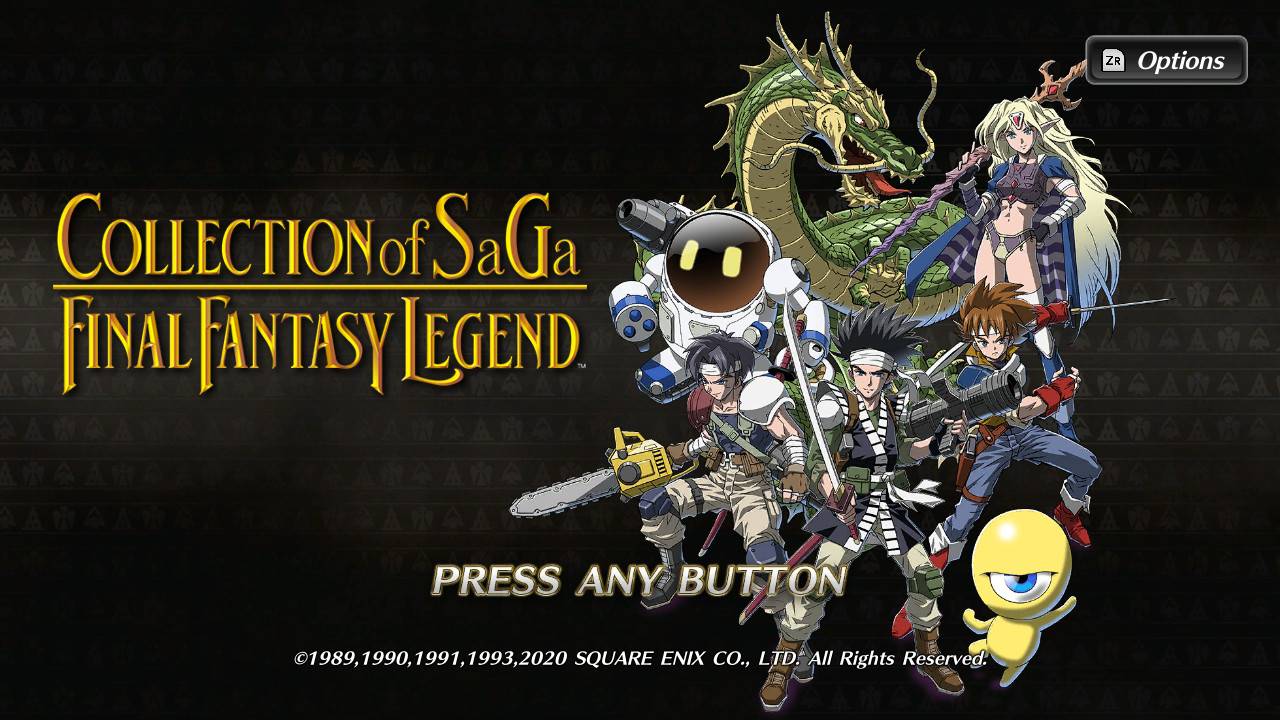 Longstanding success: Collection of SaGa Final Fantasy Legend marks the SaGa series’ 30th anniversary. | © 1989, 1990, 1991, 1993, 2020 SQUARE ENIX CO., LTD. All Rights Reserved.