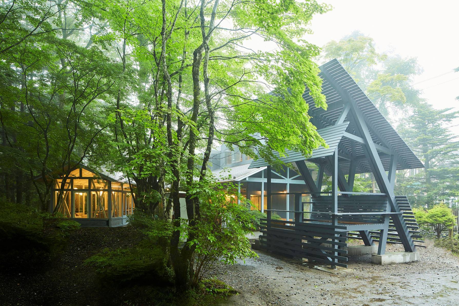 Teambuilding opportunity: With three spacious sites, Work × ation Site Karuizawa has all of the equipment you and your team could need for a group workation. | COURTESY OF MITSUBISHI ESTATE