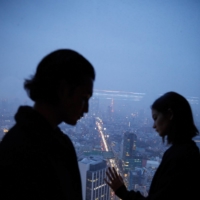 City lights: The Lastlings’ video trailer for its debut album, “First Contact,” was inspired by anime and shot entirely in Tokyo.
 | JESSICA ALEECE
