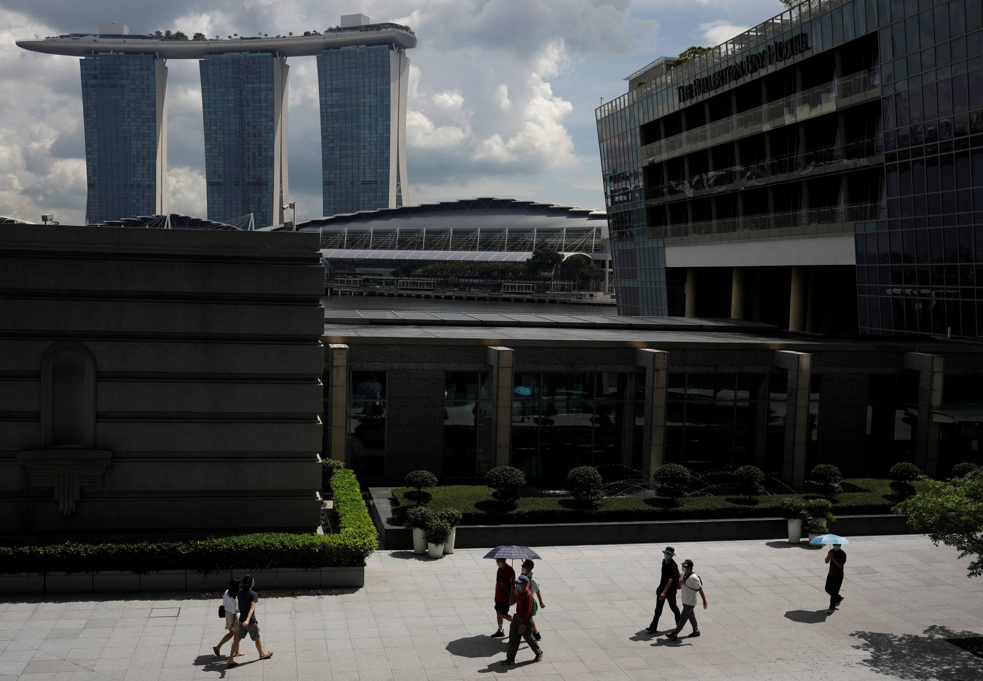 The central business district in Singapore | REUTERS 