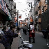 The number of shoppers in Sugamo, Tokyo, known as \"Grandma\'s Harajuku,\" has dramatically dropped amid the pandemic.  | BLOOMBERG