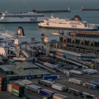 The port at Dover, England, in 2019. In promising that there were \"no non-tariff barriers” to selling goods after Brexit, British Prime Minister Boris Johnson ignored the tens of millions of customs declarations, health assessments and other checks that businesses will now be responsible for. | ANDREW TESTA / THE NEW YORK TIMES