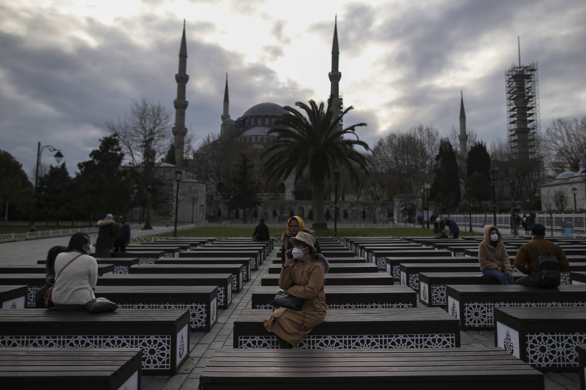 The Sultan Ahmed Mosque in the historic Sultanahmet district of Istanbul | AP