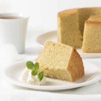 This chiffon cake is made from silkworms.  | COURTESY OF ELLIE INC.